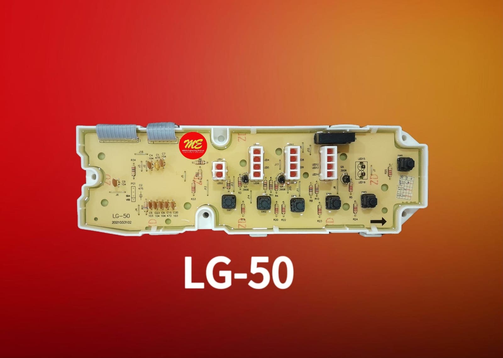 LG-50 Top Load Washing Machinel PCB